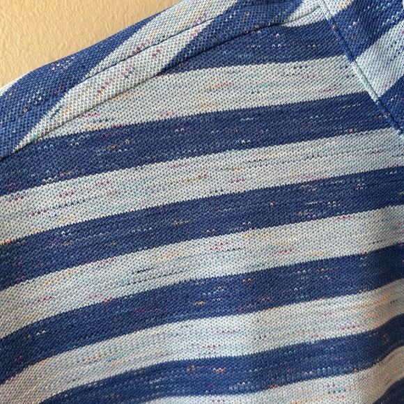 Peter Millar XL blue Striped Polo Shirt - Picture 2 of 6